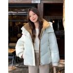 Petite Cropped Padded Coat Winter