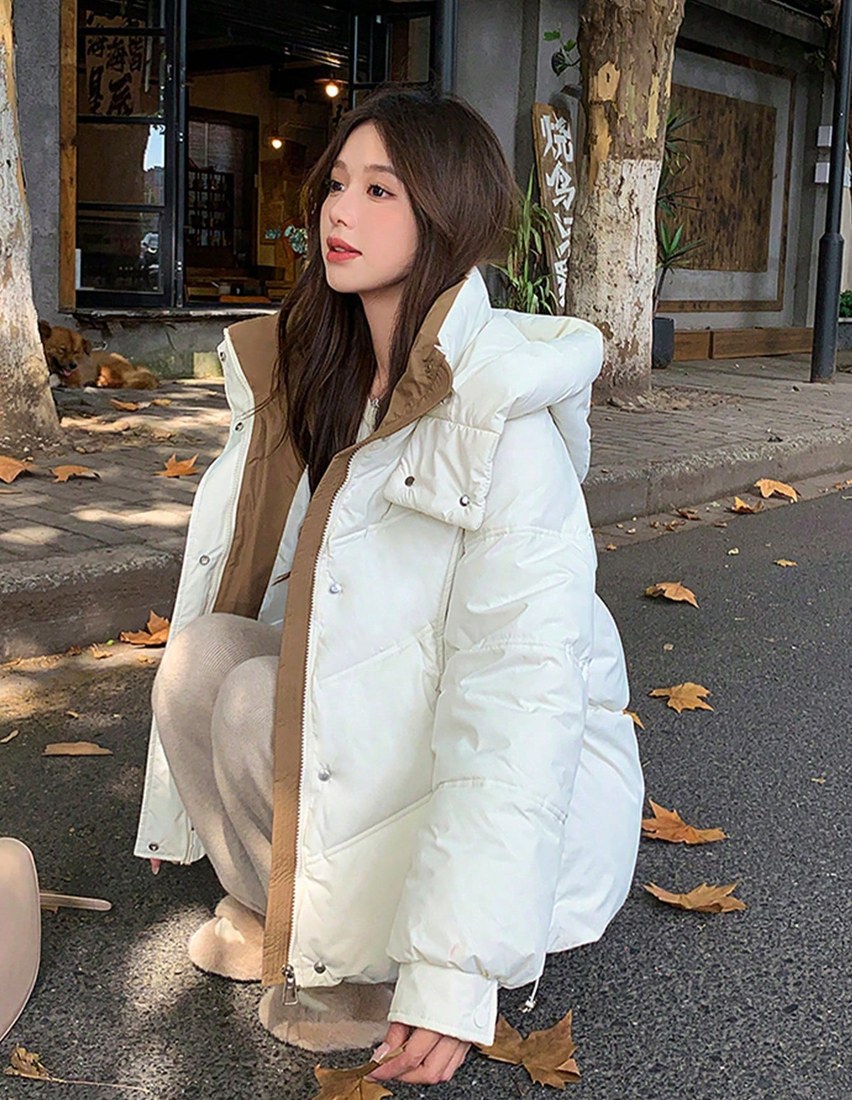Petite Cropped Padded High End Popular Padded Coat Winter